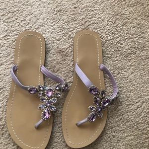 Rhinestone sandals